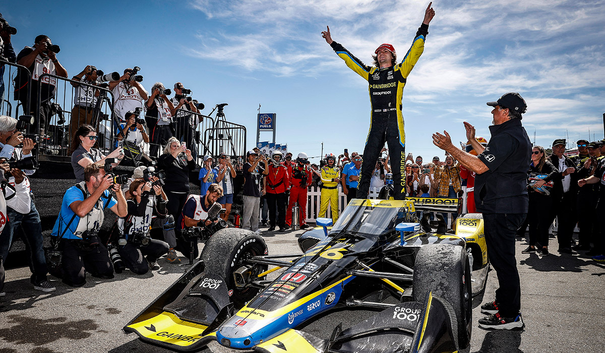 Herta Powers Honda to 10th Manufacturers’ Title